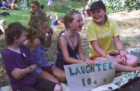 or to laugh
